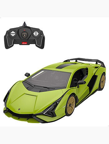 Rastar coche teledirigido y maqueta para montar lamborghini sián 1:18