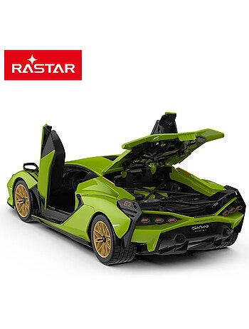 Rastar coche teledirigido y maqueta para montar lamborghini sián 1:18