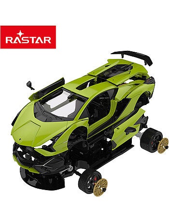 Rastar coche teledirigido y maqueta para montar lamborghini sián 1:18