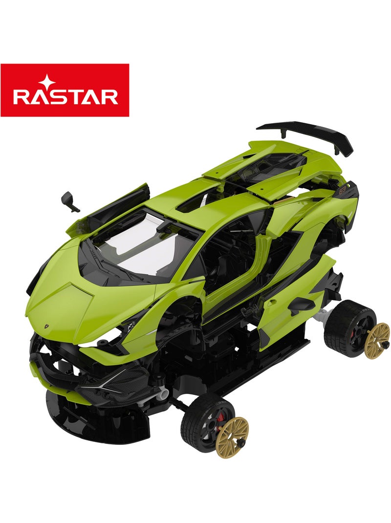 Rastar coche teledirigido y maqueta para montar lamborghini sián 1:18 N/D - Kiabi