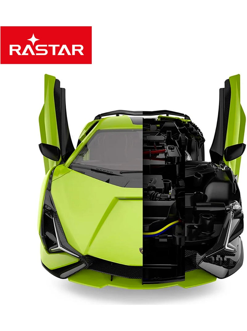 Rastar coche teledirigido y maqueta para montar lamborghini sián 1:18 N/D - Kiabi