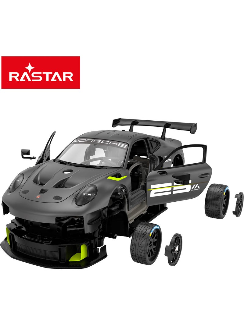 Rastar coche teledirigido y maqueta para montar porsche 911 gt2 rs clubsport 25 1:18 N/D - Kiabi