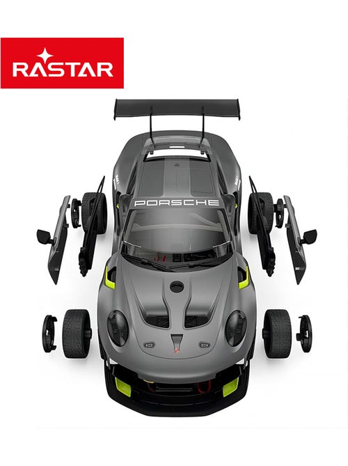 Rastar coche teledirigido y maqueta para montar porsche 911 gt2 rs clubsport 25 1:18 - Kiabi