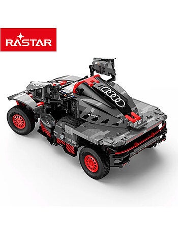 Rastar maqueta coche para montar dakar '24 audi rs q e-tron (sainz) 1:14