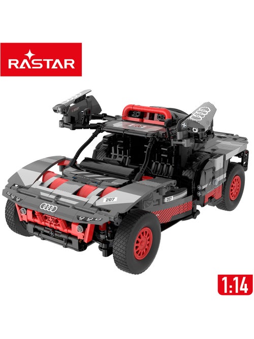 Rastar maqueta coche para montar dakar '24 audi rs q e-tron (sainz) 1:14 - Kiabi