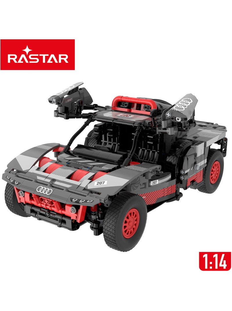 Rastar maqueta coche para montar dakar '24 audi rs q e-tron (sainz) 1:14 N/D - Kiabi