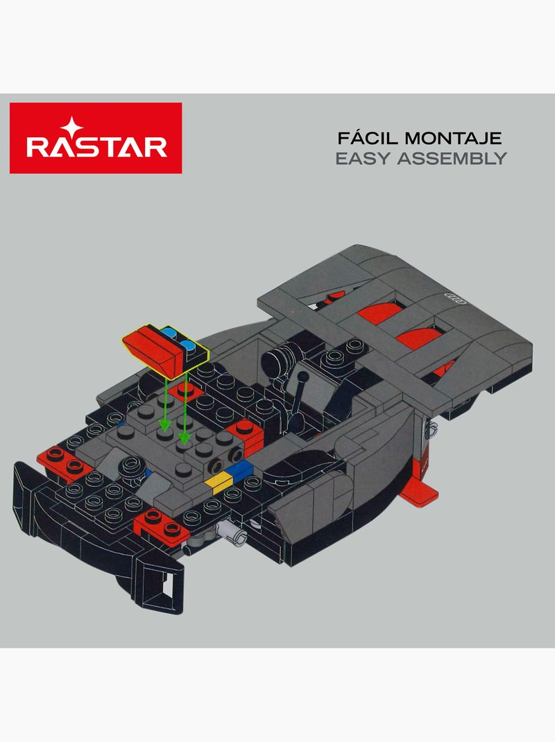 Rastar maqueta coche para montar dakar '24 audi rs q e-tron (sainz) 1:30 N/D - Kiabi