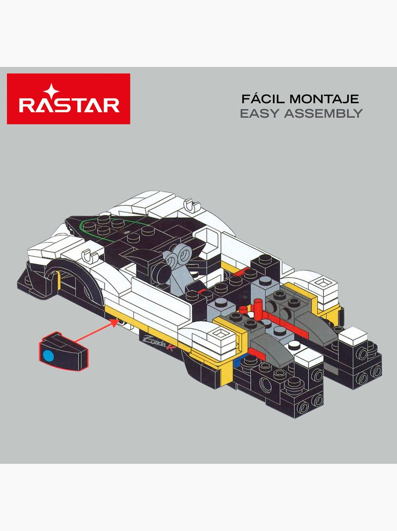Rastar maqueta de coche para montar pagani zonda r 387 piezas 1:28 N/D - Kiabi