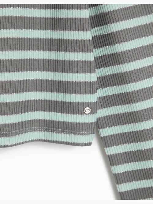 Rayas de camiseta de manga larga, mo fashion - Kiabi