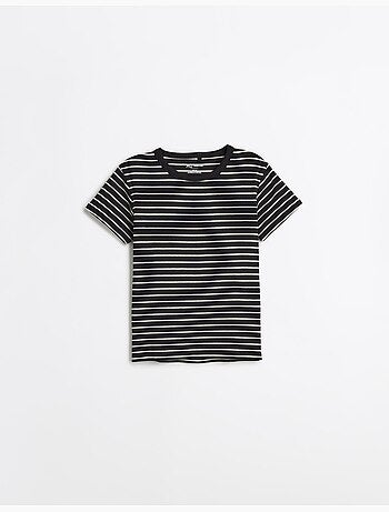 Rayas modales de camiseta, MO Fashion
