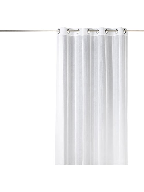Rayas verticales tono sobre tono transparentes - Kiabi Rayas verticales tono sobre tono transparentes - Kiabi