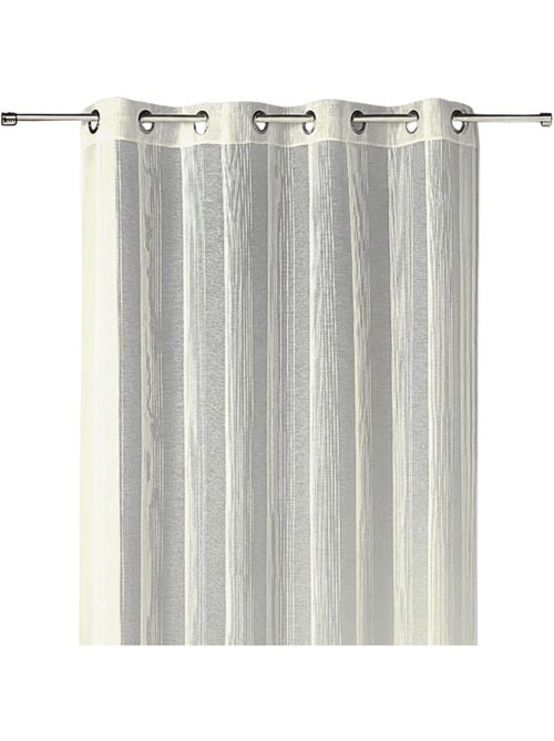 Rayas verticales tono sobre tono transparentes - Kiabi Rayas verticales tono sobre tono transparentes - Kiabi