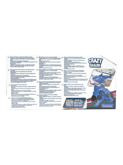 RC Shark Tiburón loco teledirigido con efectos de sonido - Kiabi