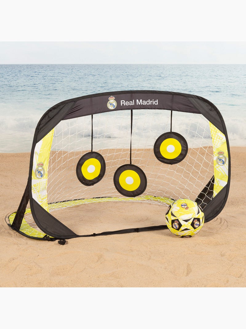Real madrid portería 4 en 1 pop-up con diana 120x80x80 cm N/D - Kiabi
