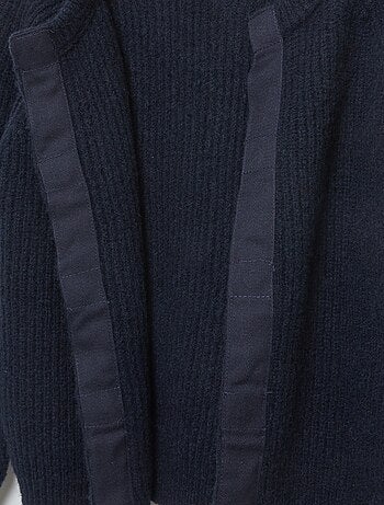 Rebeca de punto acanalado - colección fácil de poner