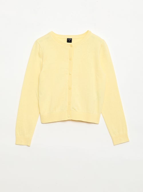 Rebeca lisa ligera de cuello redondo - Kiabi