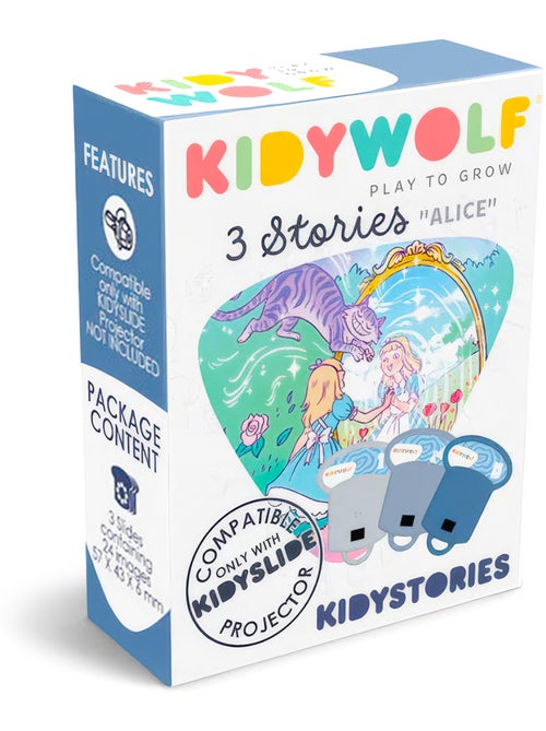 Recarga de cuentos para lámpara kidyslide | kidywolf - Kiabi Recarga de cuentos para lámpara kidyslide | kidywolf - Kiabi