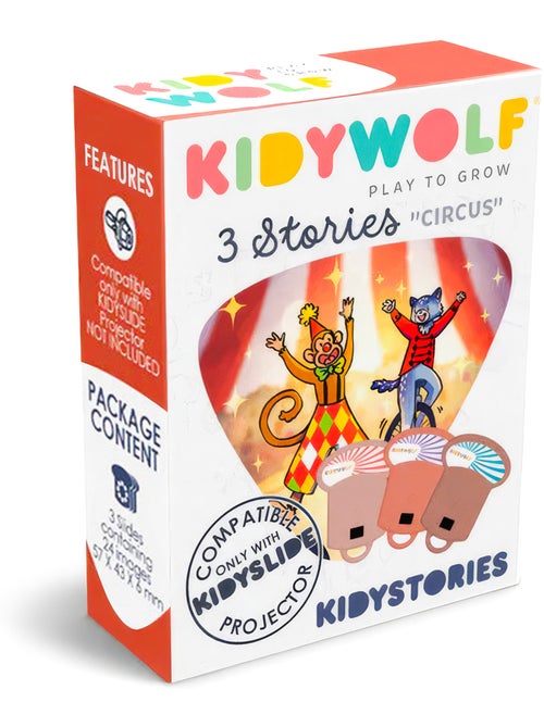 Recarga de cuentos para lámpara kidyslide | kidywolf - Kiabi Recarga de cuentos para lámpara kidyslide | kidywolf - Kiabi