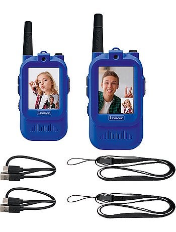 Recargable video walkie-talkie