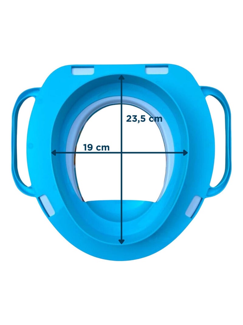 Reductor de asiento de inodoro Pat Patrouille Thermobaby Comfort con asas Azul - Kiabi