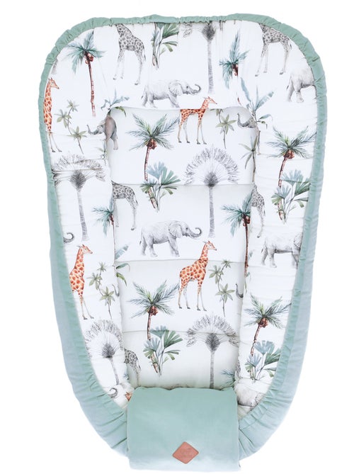 Reductor de cuna de nido para bebés acolchado, safari | SEVIRA KIDS - Kiabi