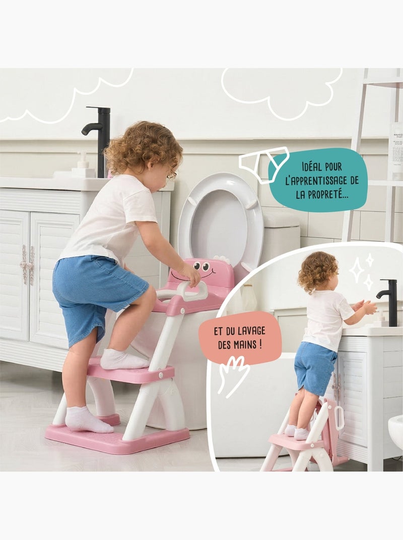 Reductor de inodoro | SUPERBE BEBE Rosa - Kiabi