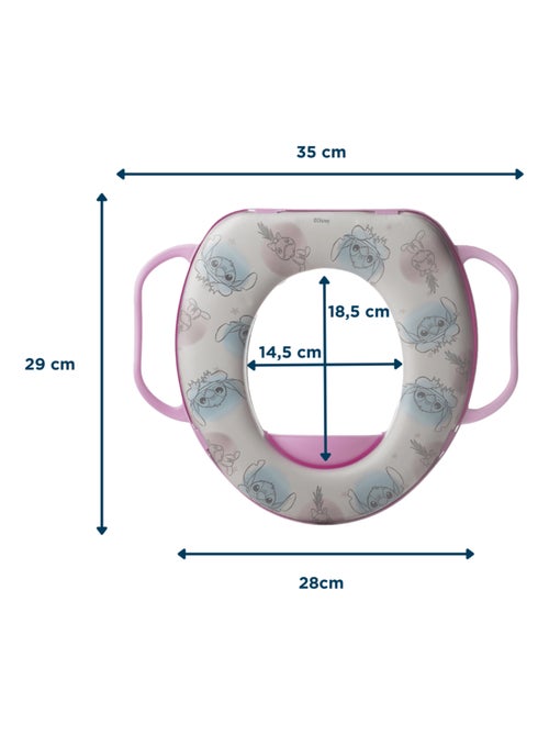 Reductor de WC Disney Baby Lilo y Stitch con asas de confort - Kiabi Reductor de WC Disney Baby Lilo y Stitch con asas de confort - Kiabi