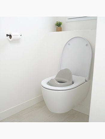 Reductor de WC Luxe Thermobaby con respaldo alto anti-salpicaduras
