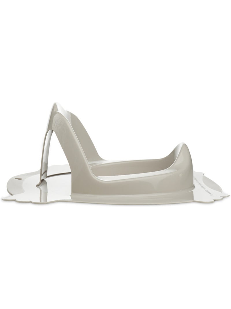 Reductor de WC Luxe Thermobaby con respaldo alto anti-salpicaduras Gris - Kiabi