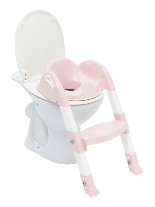 Reductor de WC plegable Kiddyloo Thermobaby en PP con escalón antideslizante - Kiabi Reductor de WC plegable Kiddyloo Thermobaby en PP con escalón antideslizante - Kiabi