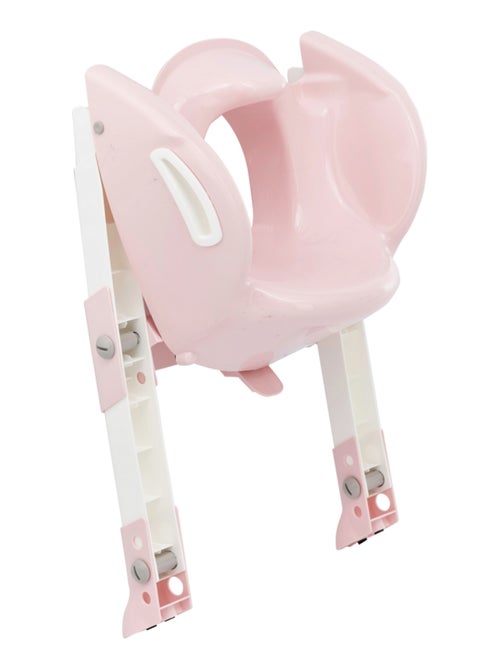 Reductor de WC plegable Kiddyloo Thermobaby en PP con escalón antideslizante - Kiabi Reductor de WC plegable Kiddyloo Thermobaby en PP con escalón antideslizante - Kiabi