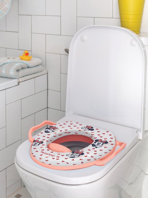 Reductor elevador de inodoro Minnie Thermobaby con asas de confort - Kiabi Reductor elevador de inodoro Minnie Thermobaby con asas de confort - Kiabi