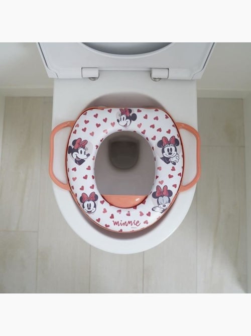 Reductor elevador de inodoro Minnie Thermobaby con asas de confort - Kiabi Reductor elevador de inodoro Minnie Thermobaby con asas de confort - Kiabi