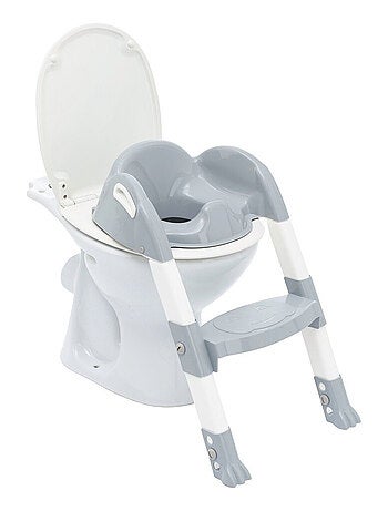 Reductor elevador de WC Kiddyloo ajustable Thermobaby con escalones antideslizantes