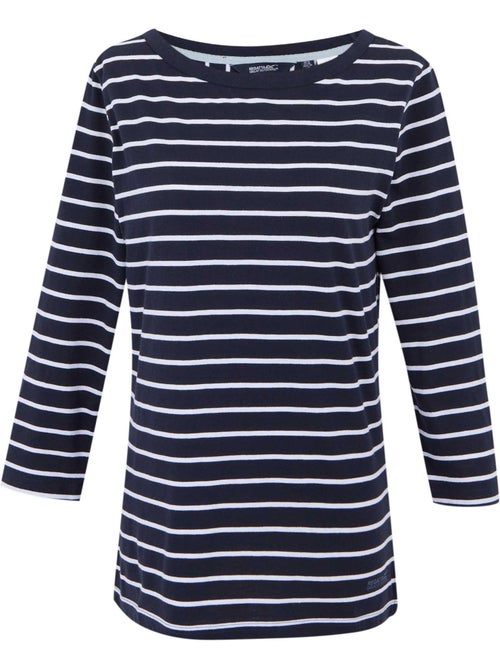 Regatta - Camiseta Baylette II de Rayas para Mujer - Kiabi Regatta - Camiseta Baylette II de Rayas para Mujer - Kiabi