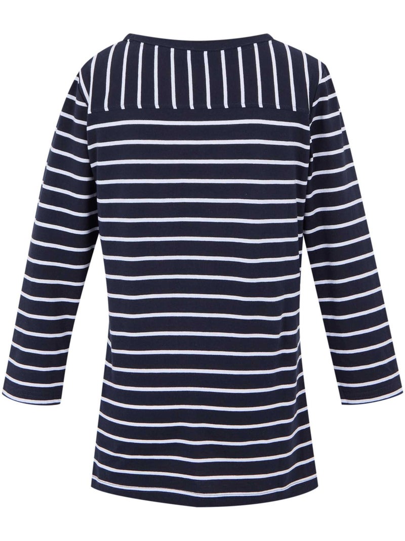 Regatta - Camiseta Baylette II de Rayas para Mujer Azul Azul marino Blanco - Kiabi