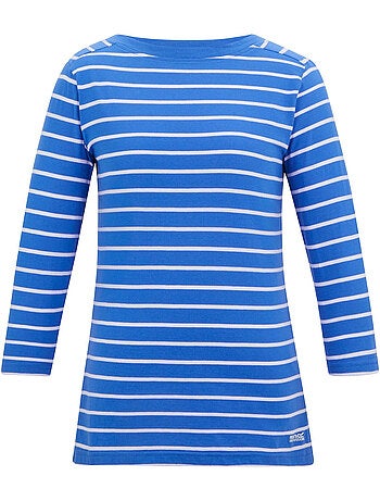 Regatta - Camiseta Baylette II de Rayas para Mujer