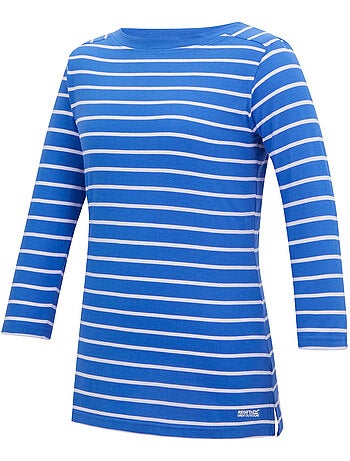 Regatta - Camiseta Baylette II de Rayas para Mujer