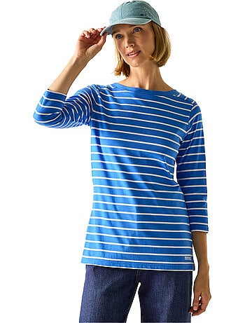 Regatta - Camiseta Baylette II de Rayas para Mujer