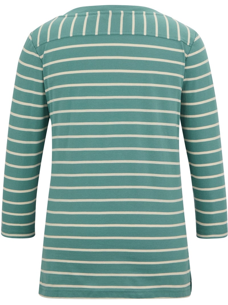 Regatta - Camiseta Baylette II de Rayas para Mujer Turquesa - Kiabi