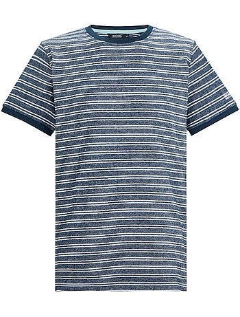 Regatta - Camiseta Benlin Diseño de Rayas para Hombre