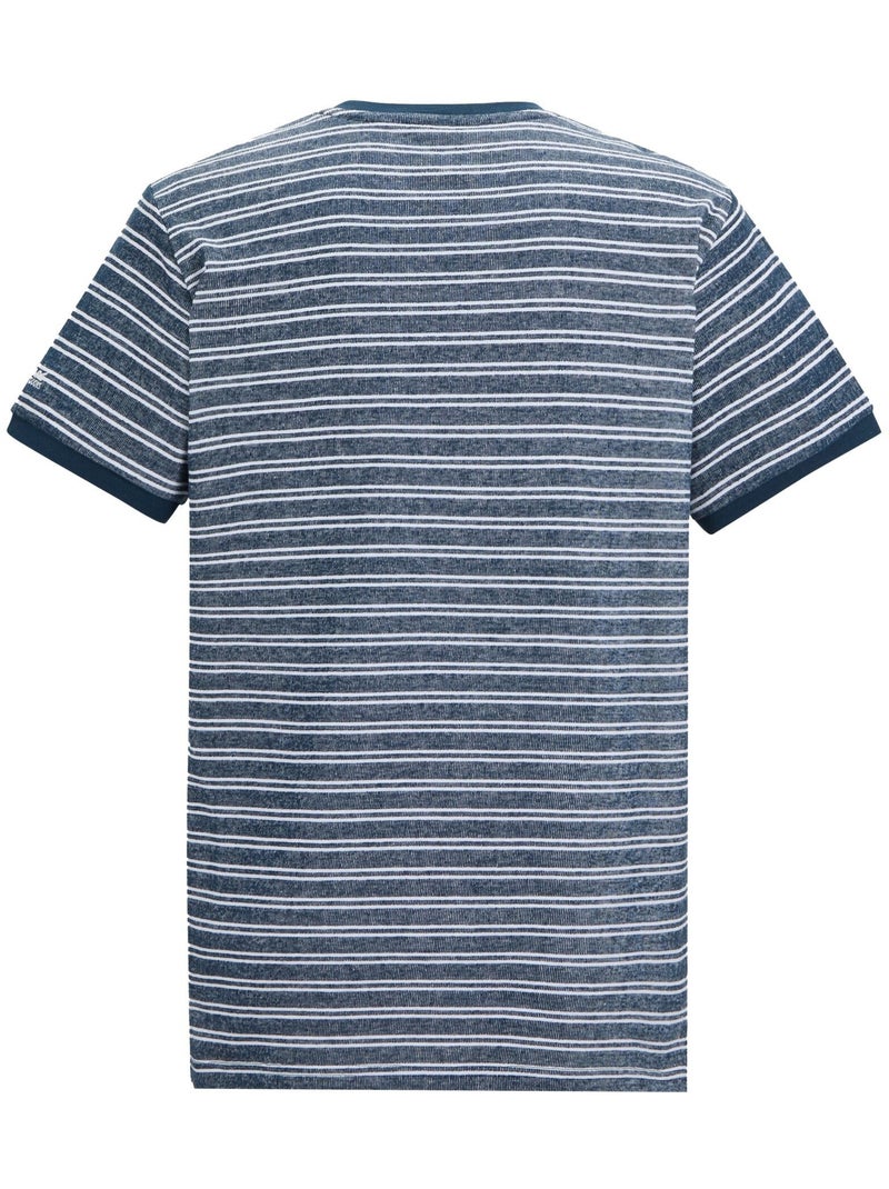 Regatta - Camiseta Benlin Diseño de Rayas para Hombre Azul vaquero - Kiabi