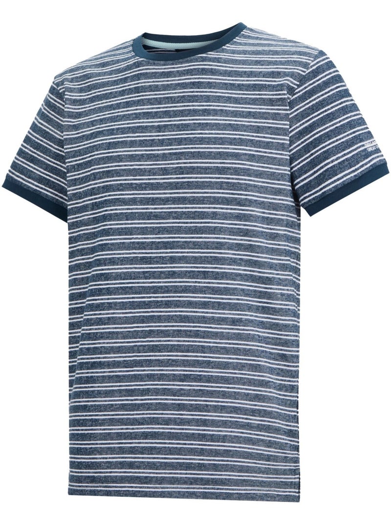 Regatta - Camiseta Benlin Diseño de Rayas para Hombre Azul vaquero - Kiabi