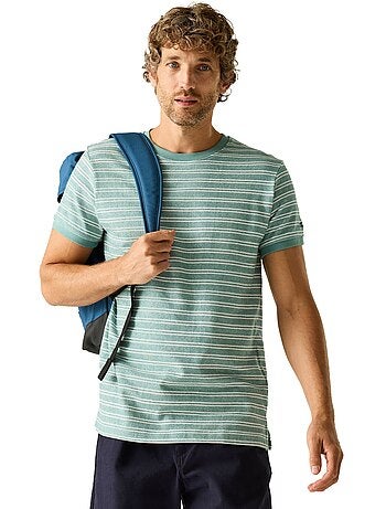 Regatta - Camiseta Benlin Diseño de Rayas para Hombre