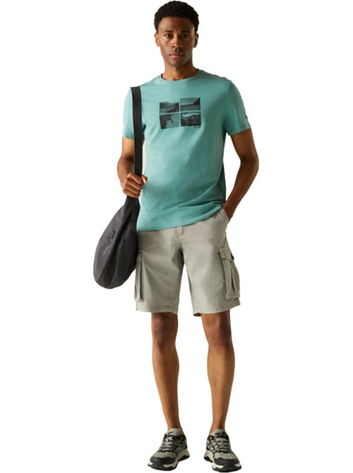 Regatta - Camiseta Breezed Diseño Detalle cuadrado para Hombre - Kiabi