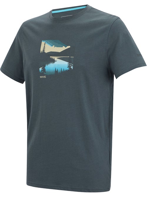 Regatta - Camiseta Breezed Diseño Gráfico para Hombre - Kiabi