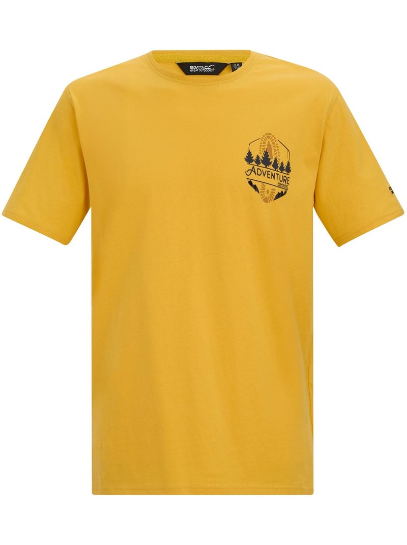 Regatta - Camiseta Cline IX Adventure para Hombre Amarillo oscuro - Kiabi