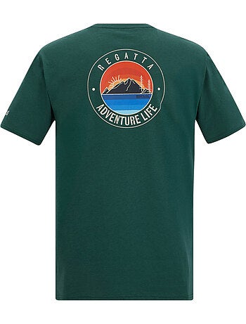Regatta - Camiseta Cline IX Diseño Amanecer para Hombre