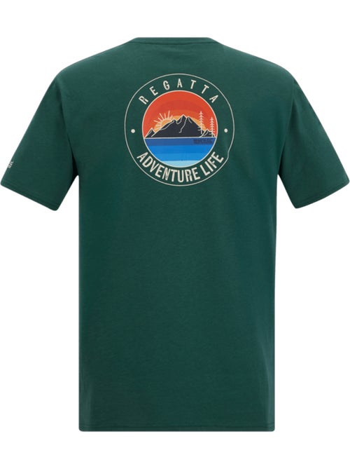 Regatta - Camiseta Cline IX Diseño Amanecer para Hombre - Kiabi Regatta - Camiseta Cline IX Diseño Amanecer para Hombre - Kiabi