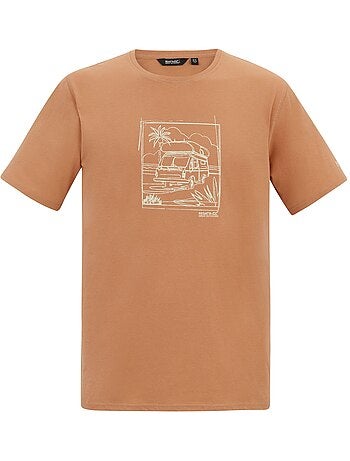 Regatta - Camiseta Cline IX Diseño Caravana para Hombre
